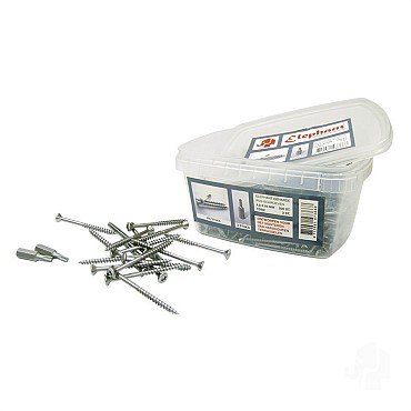 RVS schroef torx-plat 4x50mm 500 stuks in emmer bc ~