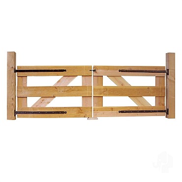 Douglas FSC tuinpoort (dubbel) 45x3000x1000mm incl. beslag bc ~