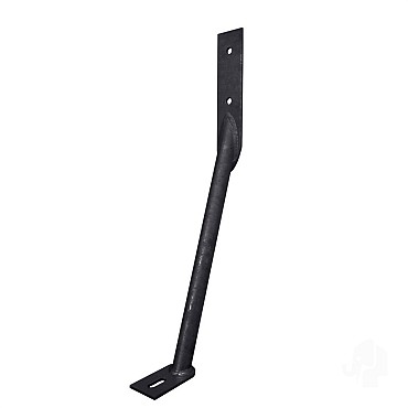 Stormanker (tbv alu-paal) [antraciet gepoedercoat] bc > ~