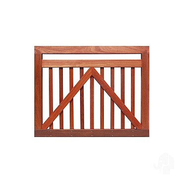 Bangkirai tuinpoort 