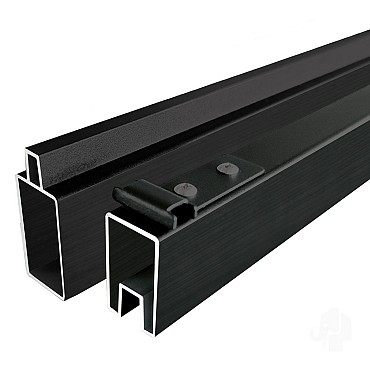 Elephant onder-en bovenregel Modular Evo aluminium 2x4x180 cm ~