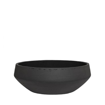 Pottery Pots plantenbak Madu M Black Washed (øxh) 36x13 cm. ~