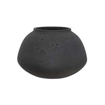 Pottery Pots plantenbak Imara L Black Washed (øxh) 24x16 cm. ~