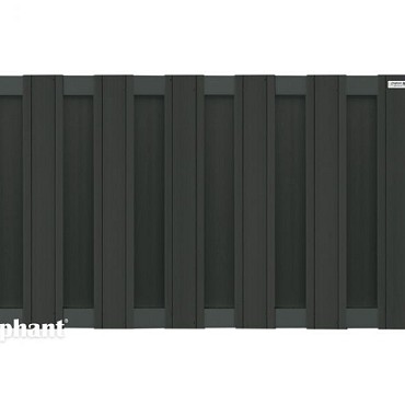 WPC-antraciet FSC tuinscherm 