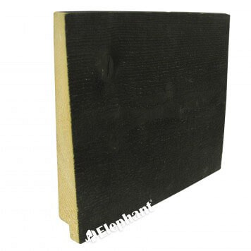 Vuren FSC rabat zweeds 14/28x180(195)x3600mm [zwart] ~