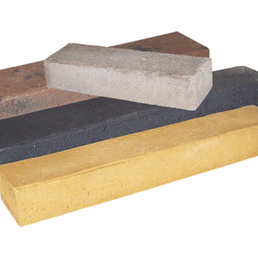 Betonbiels zwart 60x20x12 cm. ~