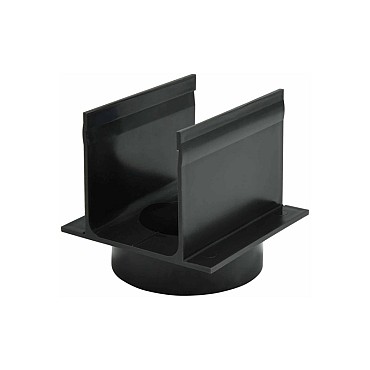 Gardendrain Connector 10 cm. + Spillway 11 cm. ~