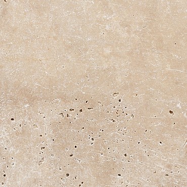 Travertin Ivory Cream 60x60x3 soft finish (getrommeld)~