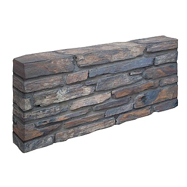 Autumn Brown Moellons 20-80x9-15x5-15 cm. - Stapelblok - Bekapt (gekloofd) ~