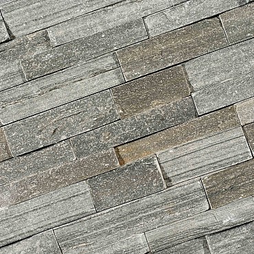 Stone Panel Grey Quarzite 60x15x1,5-2,5 cm~
