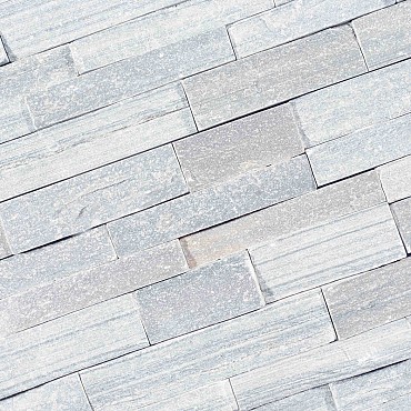 Stone Panel Snow White Marble 60x15x1,5-2,5 cm (minder geschikt voor buiten)~