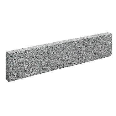 Donker grijs graniet G654 opsluitband gevlamd 100x25x10 cm. ~