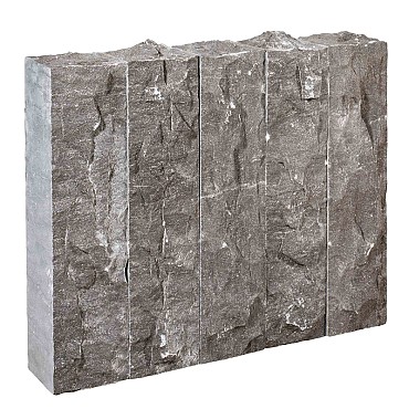 Spotted Bluestone 50x12x12 cm. 2 zijden + kop ruw, 3 zijden geschuurd ~