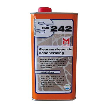 Moeller chemie S242 kleurverdiepende impregnering 1 ltr. ~