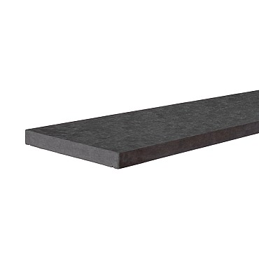 Afdekband Vietnam Black 100x30x3 cm - Gezoet met waterkering ~