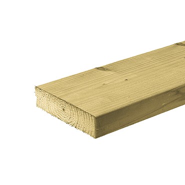 Vuren ligger geschaafd, 4,5x12x300~
