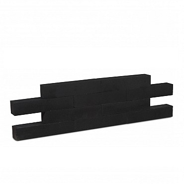 Garden Wall Black 60x12x12 cm. ~