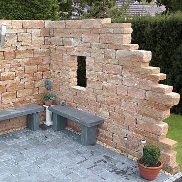 Ruine Combiwall Splitton Mont Blanc 500x180 cm ~
