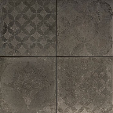 Decor Concrete Graphite Tre 60x60x3 cm. ~