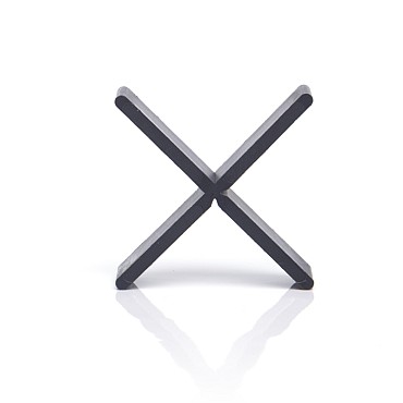 WS Bezem 50 cm met verankerde steel ~