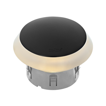 In-Lite Puck Black Ø60 mm. 12V/1,5W LED ~