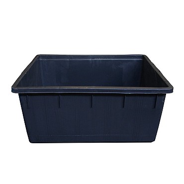 Rechthoek kuip 150 liter l.80 x b.63 x h.38 cm ~