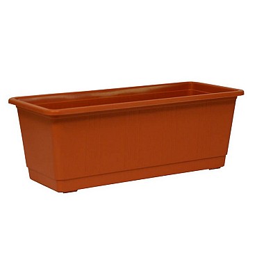 Balkonbak STANDARD 40 cm terracotta ~