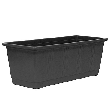 Balkonbak STANDARD 40 cm antraciet ~