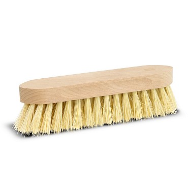 Borstel hout 19 cm fiber ~