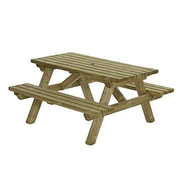 Picknicktafel 150x150cm ~
