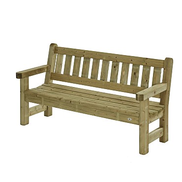 Parkbank Zeist robuust 180cm 3- zits geïmpregneerd~