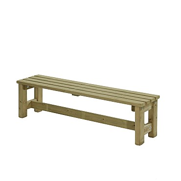 Bank Zeist zonder leuning 180cm ~