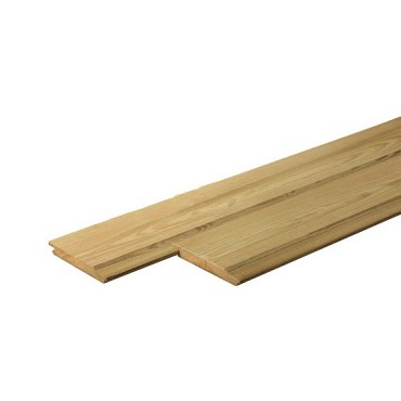 Scandinavisch vuren geschaafde plank 1,8x14,5x300 cm. groen geïmpregneerd. ~