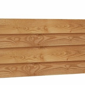 Douglas wandpakket t.b.v. enkelzijdige wand kapschuur Comfort 371x162 cm. onbehandeld. ~