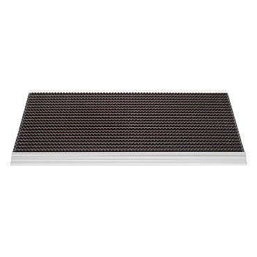 Deurmat Outline 325 Borstelmat 50x80  22 mm bruin ~