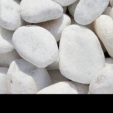 Crystal White grind 25-40 mm. - 1 m³ BigBag á 1600 kg. ~