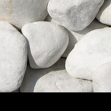 Crystal White keien 40-80 mm. - 1 m³ BigBag á 1600 kg. ~