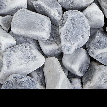 Icy Blue grind (budget) 25-40 mm. - 1 m³ BigBag á 1600 kg. ~