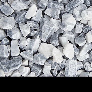 Icy Blue grind (budget) 8-16 mm. - 1 m³ BigBag à 1600 kg. ~