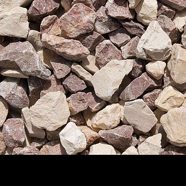 Cappuccino split 8-16 mm. - 1 m³ BigBag á 1500 kg. ~