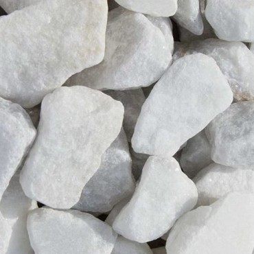 Extra White breuksteen 40-80 mm. - 1 m³ BigBag á 1600 kg. ~