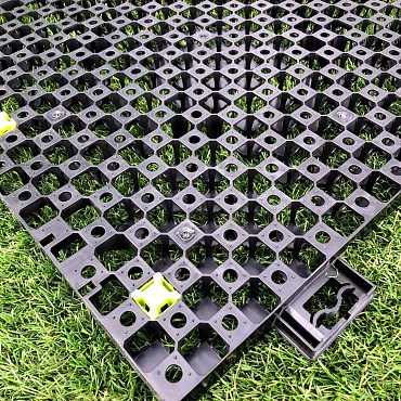ECCO Drainbase zwart 60x60x3 cm. ~