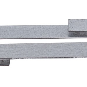 Mevosteel eindverbindingsclippen 30,5 cm. verzinkt ~