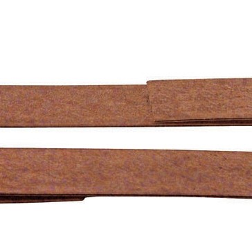 Mevosteel eindverbindingsclippen 30,5 cm. ongecoat (Corten) ~