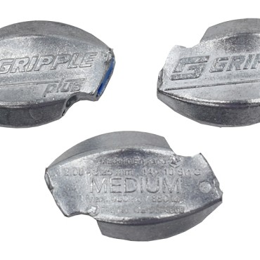 Medium Gripple 2.0 - 3.25 mm  (20 stuks in zakje) (prijs is per stuk!!) ~