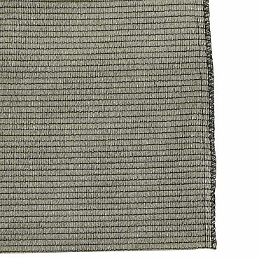 Schaduwdoek FILON 90 zichtdicht / STEENGRIJS (rol is 50m1 x ca. 2mtr hoog (of 1,9mtr)) (prijs is per lopende meter!!!!) 1 rijgrand ~