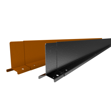 StraightCurve Hardline 220x15 cm. gegalvaniseerd staal (uitlopend 2026) ~