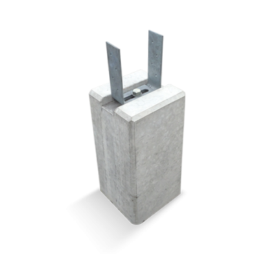 Poer grijs verstelbare strip 14/21 cm. - 45x23x23 cm. ~