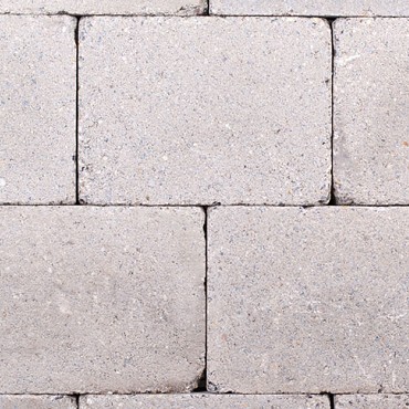 Kobbelstones getrommeld grijs 28x21x7 cm. ~
