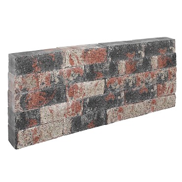 Splitted Rock xL Tri colore Recht 60x15x15 cm~